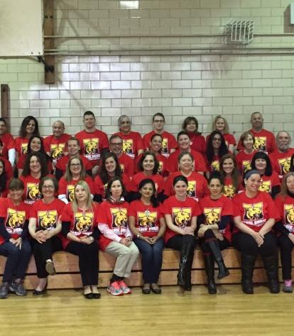 At MS 158 in Bayside, Queens, led by Chapter Leader David Waltzer, the staff wea