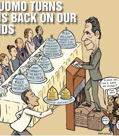 Cuomo turns his back on our kids