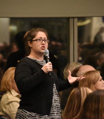 Tina Silverman of PS 154 in the Bronx: “Now I’m ready for a fight.”