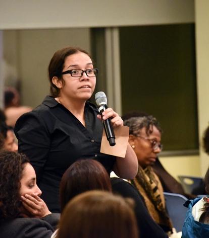 Melody Anastasiou of PS 68 on Staten Island: “We will have to ... be our childre