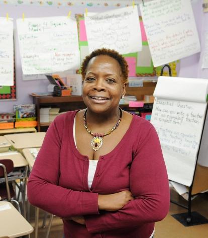 Cassandra St. Felix, paraprofessional, PS 11 in the Bronx.
