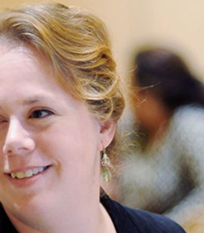 Victoria Anderson attends the UFT Staten Island Parent Conference on Nov. 16.