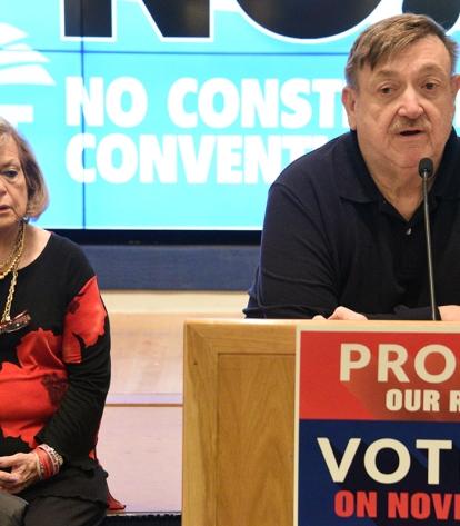 RTCer George Caulfield speaks about longtime UFT leader Bob Astrowsky, who died 