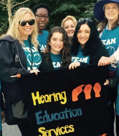 HES members raised awareness for those with hearing loss this year.