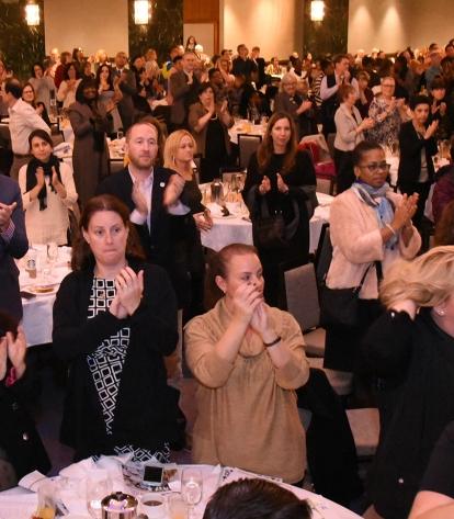 A standing ovation at last year’s Teacher Union Day.