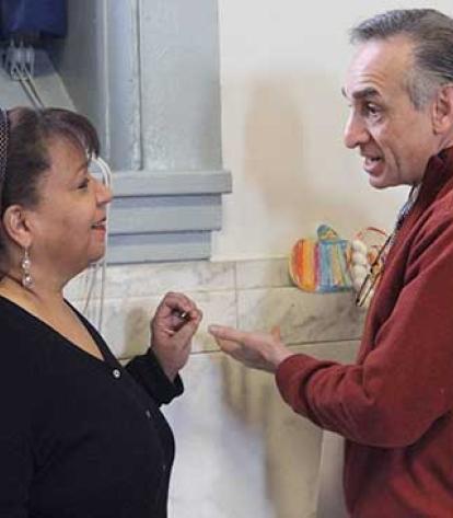 Alvarez and Neal Opromallo,of the DOE's Children First Network