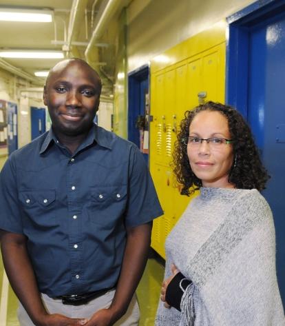 Ursula Simmons with Sankung Susso