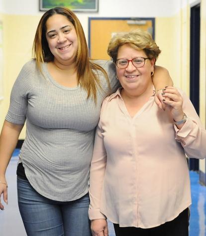 Aida Talavera and her daughter Crystal share their “passion for working with chi