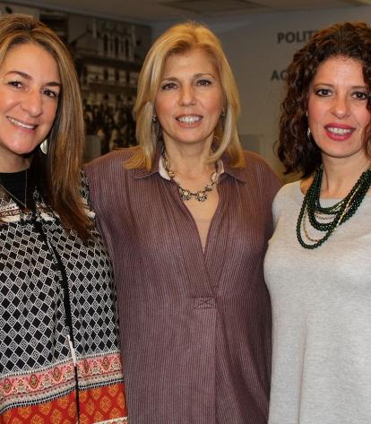 Brooklyn members attending the seminar included (from left) AnnMarie Tacopino of