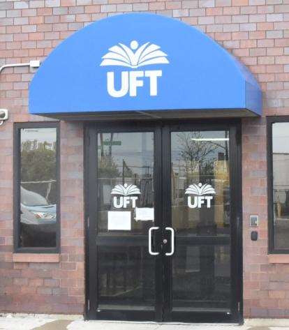 Outside of UFT Bronx borough office