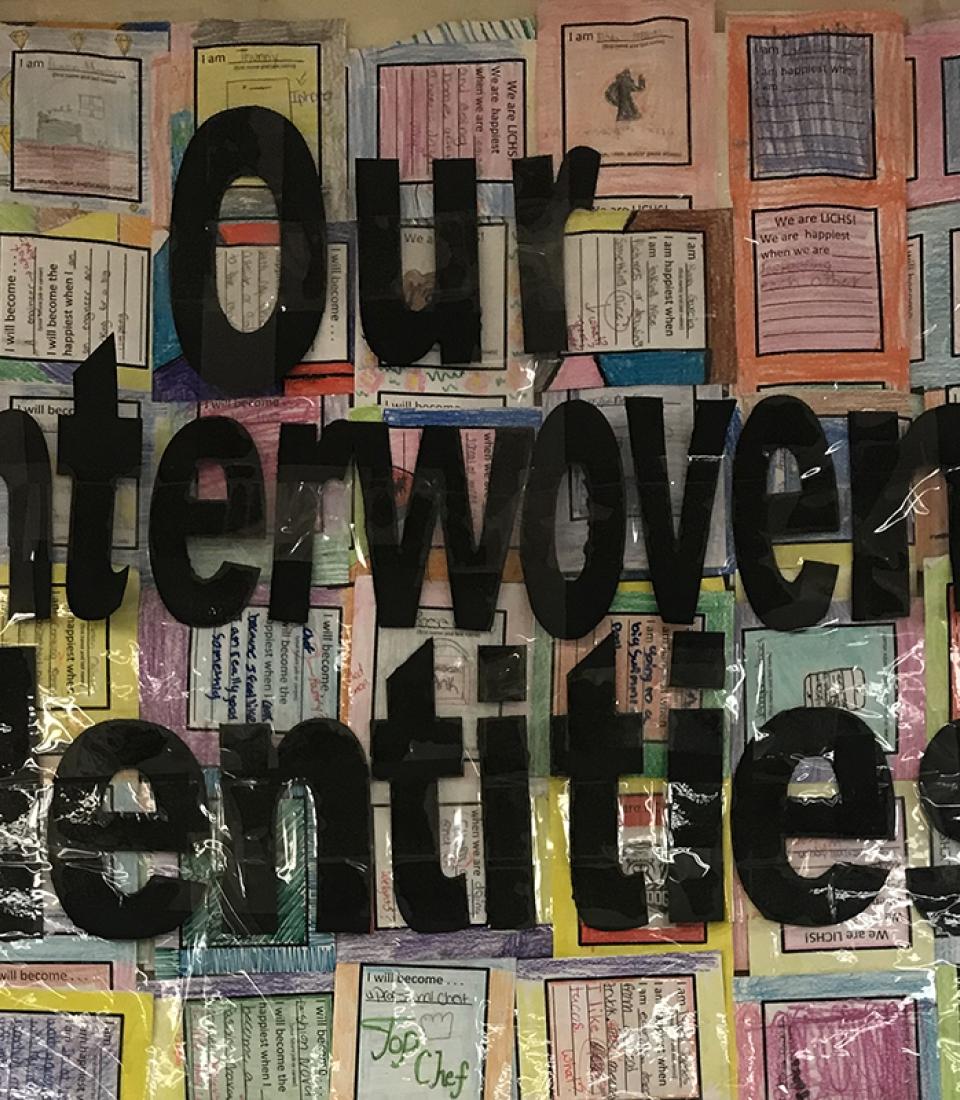 Our classroom quilt