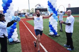 Stuart Kaplan, the chapter leader at the HS for Law and Public Service in Manhat