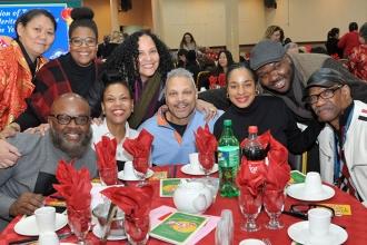 The Dial-a-Teacher team celebrating the Year of the Dog 2018.