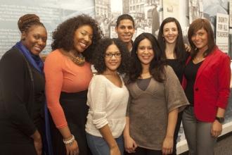 UFT members from Harlem’s Amber Charter School.