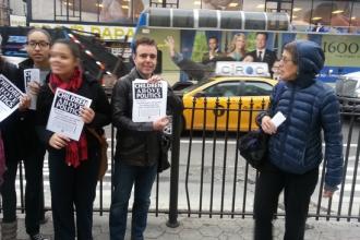 “Children Above Politics” Day of Action - MLK HS Chapter Leader 