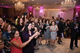 Educators and other supporters angle for their best shot of the night’s honorees