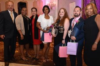 UFT President Michael Mulgrew and District 11 Superintendent Meisha Ross Porter 