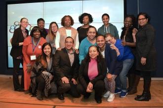 PS 156 in Brooklyn members are honored with the Abe Levine Award for their dedic