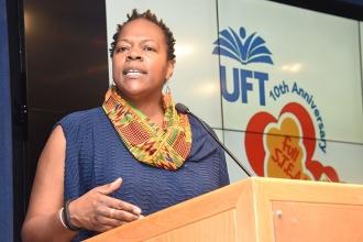 Michelle Bodden-White, a former UFT vice president for elementary schools who la