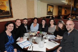 Manhattan High Schools Representative Alice O'Neil with members.