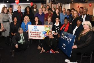 The 52 paraprofessionals honored for 25 years or more of service are joined by U