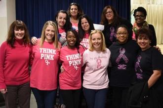 Educators from PS 152 and PS 315 in Brooklyn show their solidarity and their own