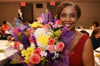 Homecare Nurse of the Year Alicia Schwartz of the Visiting Nurse Service of New 