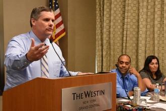 Paul Egan, the UFT political director, discusses the politics of health care, as