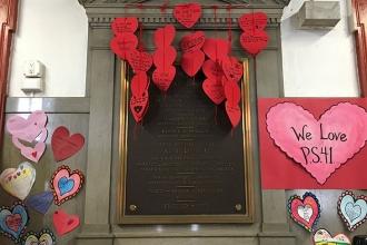 Love is in the air at PS 41 on Staten Island!