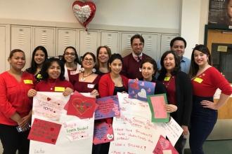 Love from Gregorio Luperon HS for Science and Math in Washington Heights.