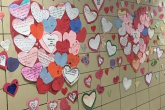 Love for PS/IS 180 in Harlem.