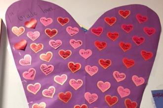 First graders love PS 59 in the Bronx.