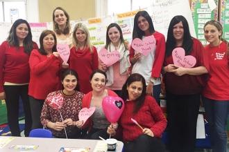 Kindergarten teachers at PS 89 in Elmhurst, Queens are #PublicSchoolProud.