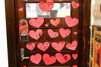Love from PS 97 in Woodhaven, Queens.