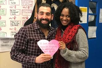 #PublicSchoolProud educators at the HS for Law and Public Service in Washington 