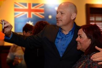 Luljeta Topi, the paraprofessional representative at PS 327, smiles for her self