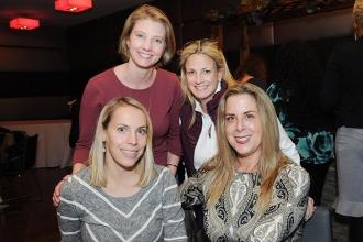 PS 186 teachers (clockwise from standing at left) Christine Tewksbury, Jackie Ho