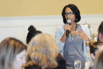 Nailah Bourne, asks a question about lobbying state politicians.