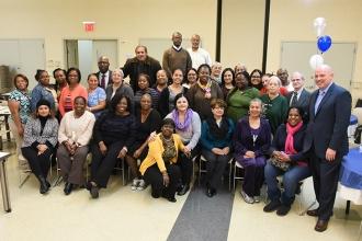 District 8 paraprofessionals came out in full force at the Nov. 18 
