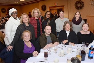 District 21 Rep. Judy Gerowitz with educators from IS 228, IS 98 and PS 97. 