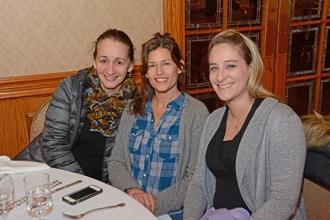 Enjoying the gathering are PS 212 colleagues