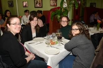 Central Park East HS and M 155 share a table.