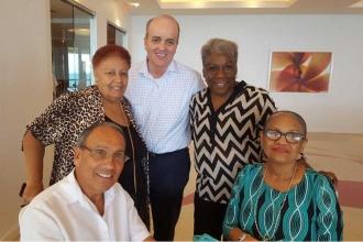 Meeting members in Puerto Rico