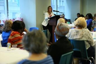 School nurses attending the National School Nurse Day Celebration.