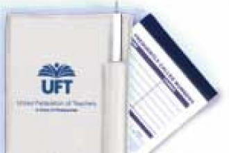 UFT pad holder and pen
