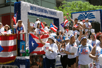 The UFT float.