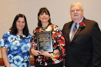Renee Setteducato, the winner of the Federation of Nurses/UFT Retiree of the Yea