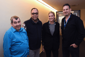 Jonathan Simon, Hector Pena, Jennifer Shuman and Mike Schirtzer.