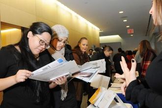 Members browse resources and information from a robust vendor fair.