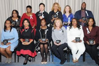 The recipients of the Backer/Scheintaub Awards were honored for their work knock